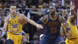 LeBron James a Stephen Curry: "Necesitas frenar hombre"