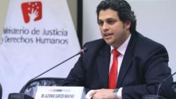 Renunció el viceministro de Justicia Alfonso Garcés