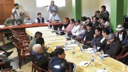 Instalan mesa de trabajo por proyecto Las Bambas