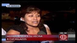 El Agustino: mototaxista atacó a cuchillazos a madre e hija
