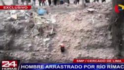 Comerciante falleció tras resbalar y caer al río Rímac