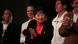 Susana Higuchi reapareció y pidió que voten por Keiko Fujimori