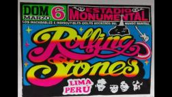 Rolling Stones en Lima: sorteamos 5 pósters con diseño peruano