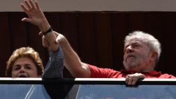 Rousseff visita a Lula un día después del mediático arresto