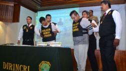 Vía Expresa: presentan a los presuntos asesinos de cambista