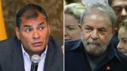 Correa respaldó a Lula da Silva ante "persecución humillante"