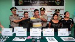 Fueron capturados 4 miembros de "Los Malditos de Lurigancho"