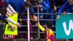 Luis Suárez y el conmovedor gesto que hizo llorar a un niño