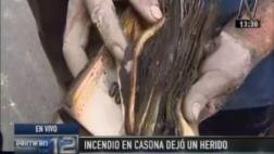 Incendio en Cercado: lustrabotas recuperó parte de ahorros