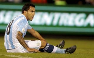 Selección argentina: Tevez no fue convocado para Eliminatorias