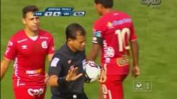El instante en que se suspendió el Universitario vs. Garcilaso
