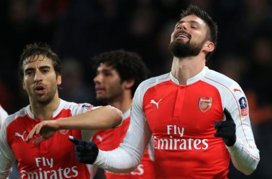 Arsenal goleó 4-0 al Hull City y está en cuartos de Copa FA