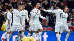 Real Madrid venció 2-0 a la Roma y está en cuartos de Champions