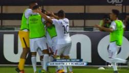 San Martín remontó y venció 2-1 a Melgar en Apertura
