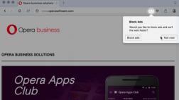 Opera comenzará a bloquear publicidad en su navegador web