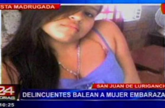 SJL: embarazada de 8 meses recibió disparo en el vientre