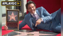Eugenio Derbez dedicó su estrella en Hollywood a los latinos