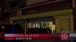 San Miguel: hampones asaltan chifa y huyen en medio de balacera