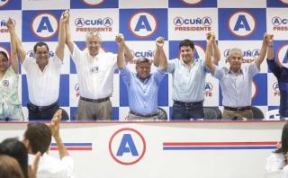 César Acuña: niegan que se haya roto alianza con Lay y Andrade