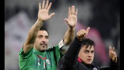 Juventus venció a Sassuolo y Buffón está a 3 minutos de récord