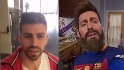 Gerard Piqué y la divertida parodia de su periscope (VIDEO)