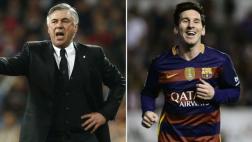 Carlo Ancelotti y una lección maestra: cómo defender a Messi