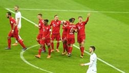 Bayern Múnich goleó 5-0 al Bremen, que jugó sin Claudio Pizarro