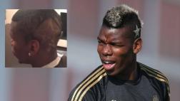 Paul Pogba luce a personaje de película en corte de cabello