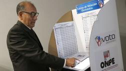 La ONPE inicia hoy la impresión de las cédulas de sufragio