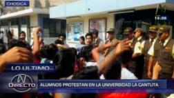 Chosica: más de 150 alumnos toman universidad La Cantuta