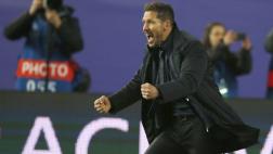Diego Simeone influyó en penal decisivo del Atlético de Madrid