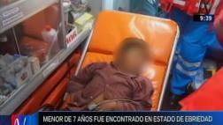 Hicieron beber licor a niño hasta dejarlo inconsciente
