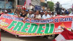Ucayali: policía pide calma tras extensión del paro regional