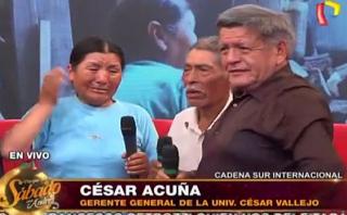 César Acuña: ex candidato regaló dinero y bienes en show de TV