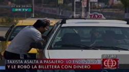 Falso taxista atacó a pasajero con pistola en Independencia