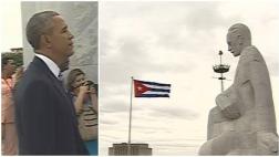 Obama rinde homenaje a José Martí en la Plaza de la Revolución