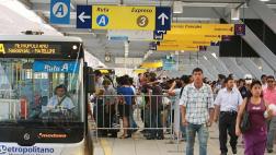 Metropolitano: 5 de cada 10 usuarios inconformes con servicio