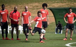 La selección belga suspende su entrenamiento tras los atentados