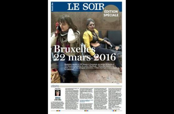 Los atentados en Bruselas en las portadas del mundo