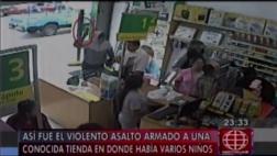 Chorrillos: cayó hampón que encabezó asalto a la tienda Tai Loy
