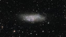 Captan nueva imagen de WLM, una galaxia solitaria