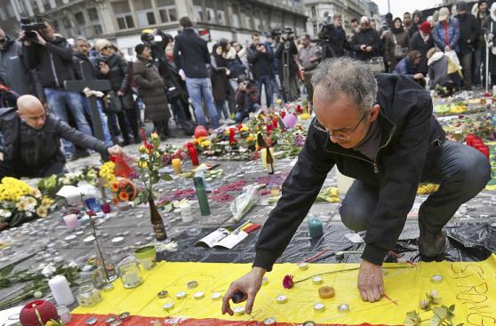 Bruselas, un día después de los ataques que dejaron 31 muertos