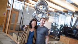 El octavo aniversario de la mujer más poderosa de Facebook