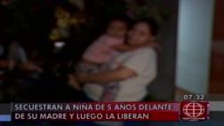 Secuestradores casi se llevan a niña de 5 años en SMP