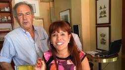 Magaly y la foto de su encuentro con Alfredo Barnechea