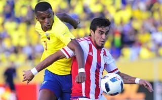 Ecuador igualó 2-2 con Paraguay con gol agónico en minuto 91