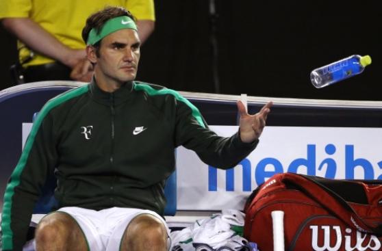 Roger Federer se retiró de Miami por problema estomacal