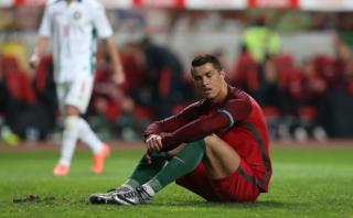 Cristiano Ronaldo falló penal y Portugal perdió ante Bulgaria