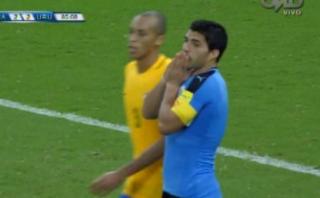 Brasil vs. Uruguay: Luis Suárez erró ocasión para la victoria