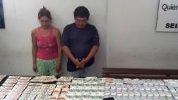 Dos detenidos tras incautación de S/1 millón en billetes falsos